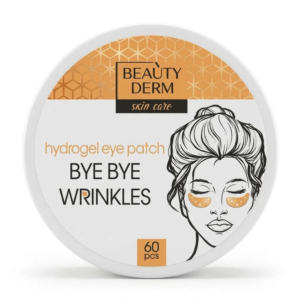 Beautyderm Bye Bye Wrinkles Gold Hidrogel Patç, 60 əd