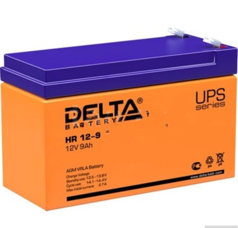 Akkumulyator Delta 12V 9Ah