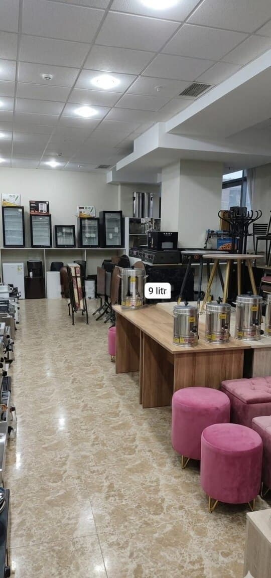 Samovar Paslanmayan polad material