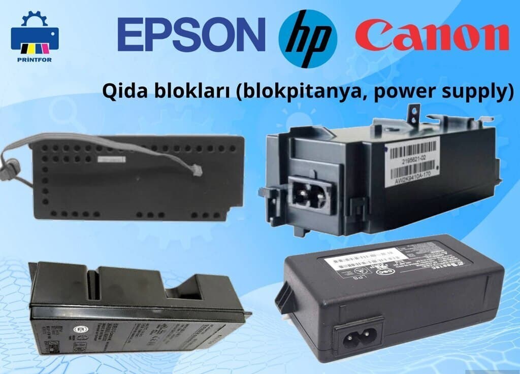 Epson Printerlər üçün Qida Bloku (Adapter)
