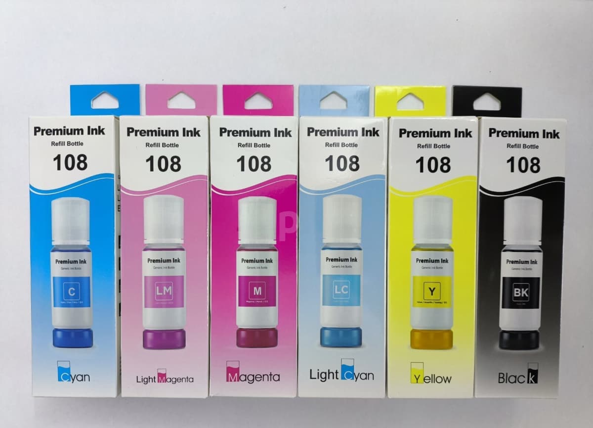 Epson L8050/L18050/L8100 üçün 108 Analoq Mürəkkəb