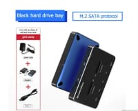 SSD Docking Station Blueendless M.2 SATA Dual-Bay — şəkil 3