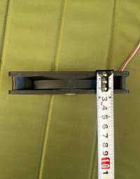 İnkubator fanı SXDOOL 12V 12x12x2.5 sm — şəkil 4