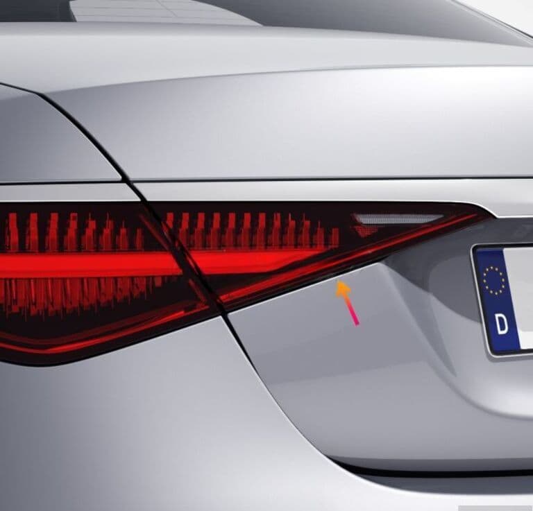 Arxa stop işığı Mercedes-Benz S-Class W223 USA