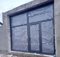Avtomatik qapı Alutech iki laylı panel — şəkil 25