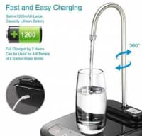 Su pompası dispenser USB ilə — şəkil 3