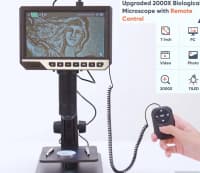 Rəqəmsal mikroskop 2000x ekranlı — şəkil 4