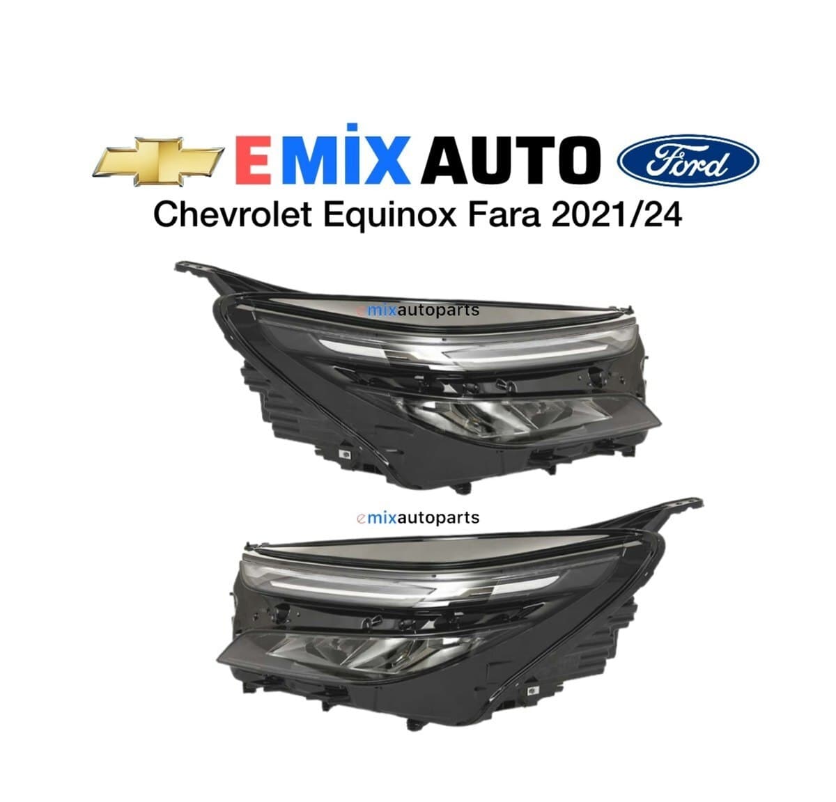 Ön fara Chevrolet Equinox 2021-2024