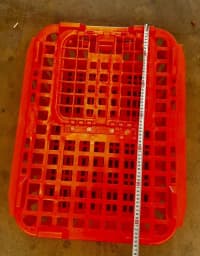 Quş daşıma səbəti plastik — şəkil 2