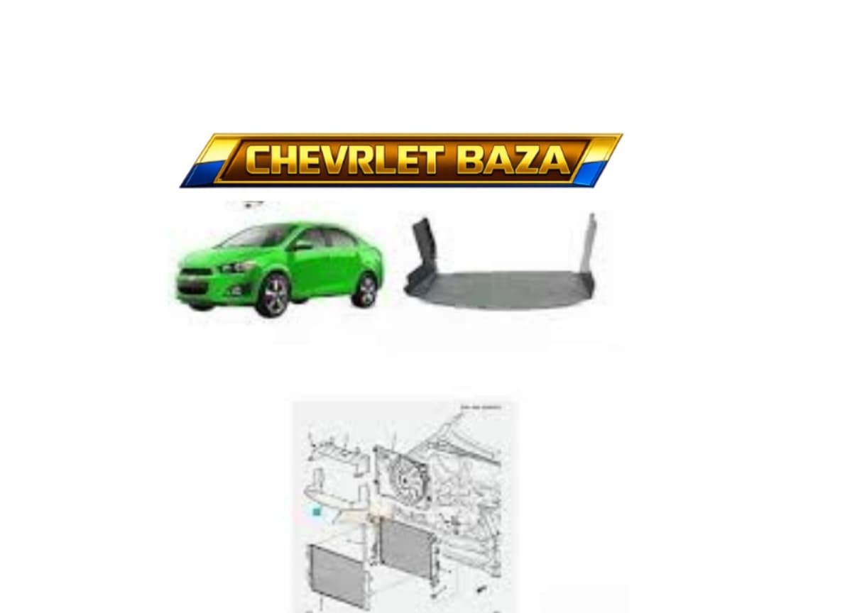 Radiator alt difuzeri Chevrolet Aveo T300 2011-2013