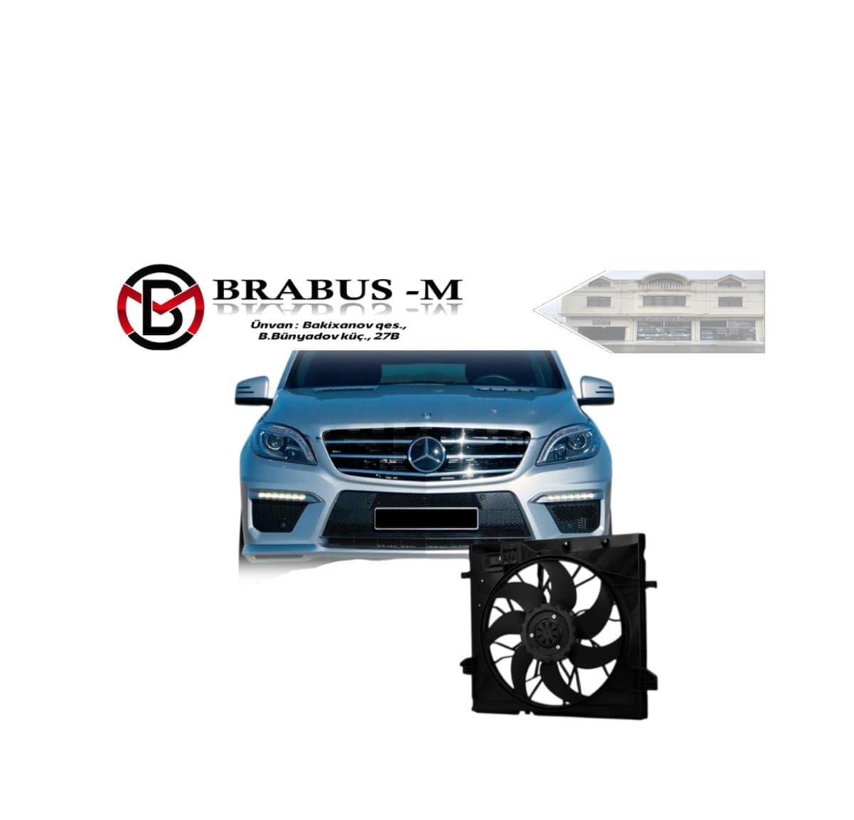 Elektro pəri Mercedes W166 ML