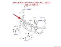 Multimedia ekranı Range Rover Vogue 2013-2022 — şəkil 5