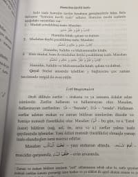 Dərslik Mədinə kursu ərəb dilinin qrammatikası — şəkil 5