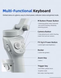 Gimbal stabilizator Tokqi M01 3-oxlu tripod ilə — şəkil 9