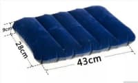 Intex şişmə yastıq 43x32x9 sm — şəkil 2