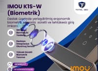 Ağıllı qapı kilidi Imou K1S-W — şəkil 2