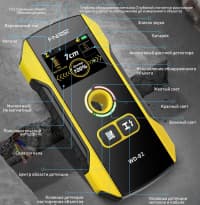 Divar detektoru Fnirsi WD-02 — şəkil 1