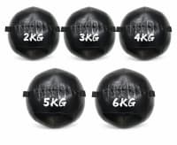 Dəri Medicine Ball Ağırlıq Topları — şəkil 8