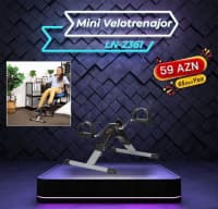 Mini Stepper Fitnes Trenajoru — şəkil 20