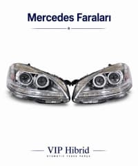 Fara Mercedes W204, qara lupalı — şəkil 5