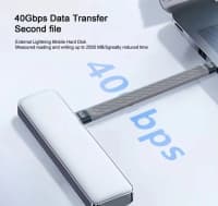 Qızılı rəng data kabel, USB — şəkil 3
