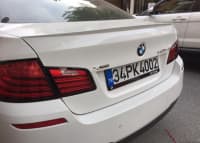 BMW F10 F30 G30 G20 E60 E90 Yarasa Spoyler — şəkil 5
