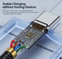 Şarj kabeli Toocki 100W 6A USB to Type-C 2m — şəkil 7
