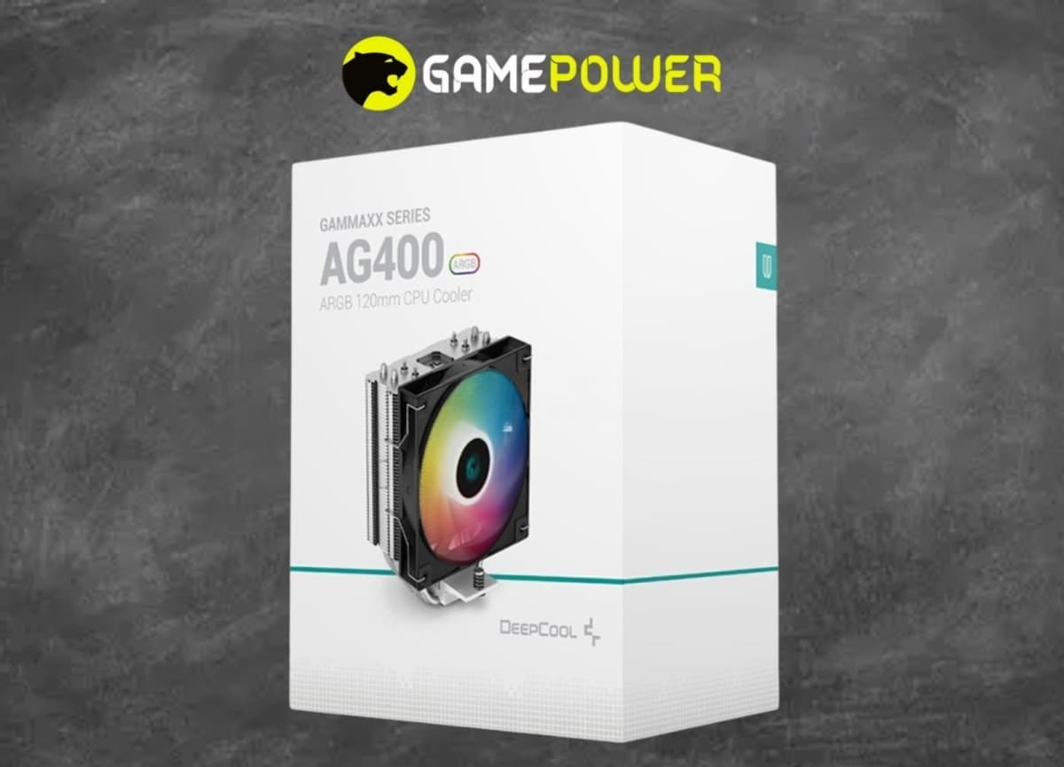 DeepCool AG400 BK ARGB Prosessor Soyuducusu
