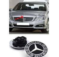 Radiator barmaqlığı nişanı Mercedes modelləri üçün — şəkil 3