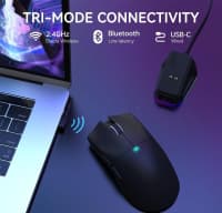 Oyun siçanı Attack Shark X11 Black — şəkil 3