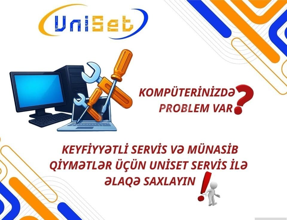 Kompüter və Noutbukların Peşəkar Təmiri
