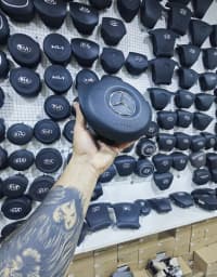 Airbag və airbag qapağı Mercedes-Benz GLA X156 2014 — şəkil 3