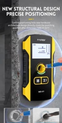 Kabel detektoru WD-01 divaraltı skaner — şəkil 2