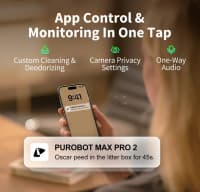 Petkit Purobot Max Pro 2 Ağıllı Pişik Tualeti — şəkil 4