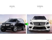 Ön bufer dəsti Mercedes GL X166 2012-2016 — şəkil 4