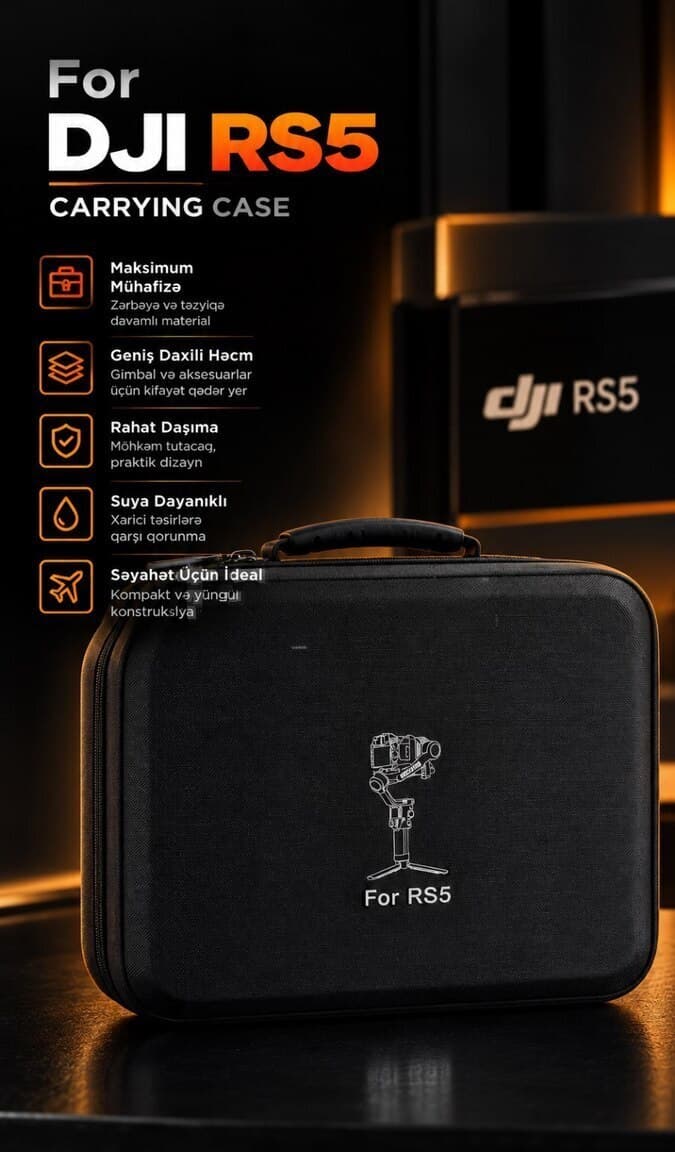 Daşıma çantası DJI RS5 üçün