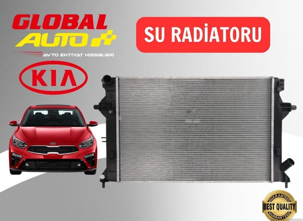 Su radiatoru Kia Forte 2018-2023