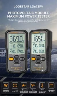 Solar MPPT Meter günəş paneli test cihazı — şəkil 12