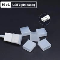 USB-A, USB-C və HDMI üçün silikon port qoruyucu qapaqlar — şəkil 13