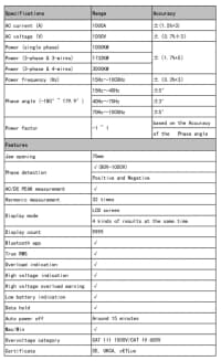 Ampertutqac UNI-T UT 219P — şəkil 10