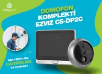 Domofon komplekti Ezviz CS-DP2C — şəkil 1