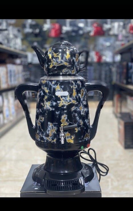 Samovar Paslanmayan polad material