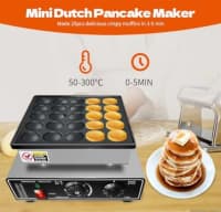 Professional Pankek və Vaffle Bişirmə Aparatları — şəkil 2
