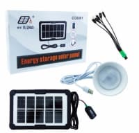 Günəş Panelli İşıqlandırma və Powerbank Dəsti — şəkil 2