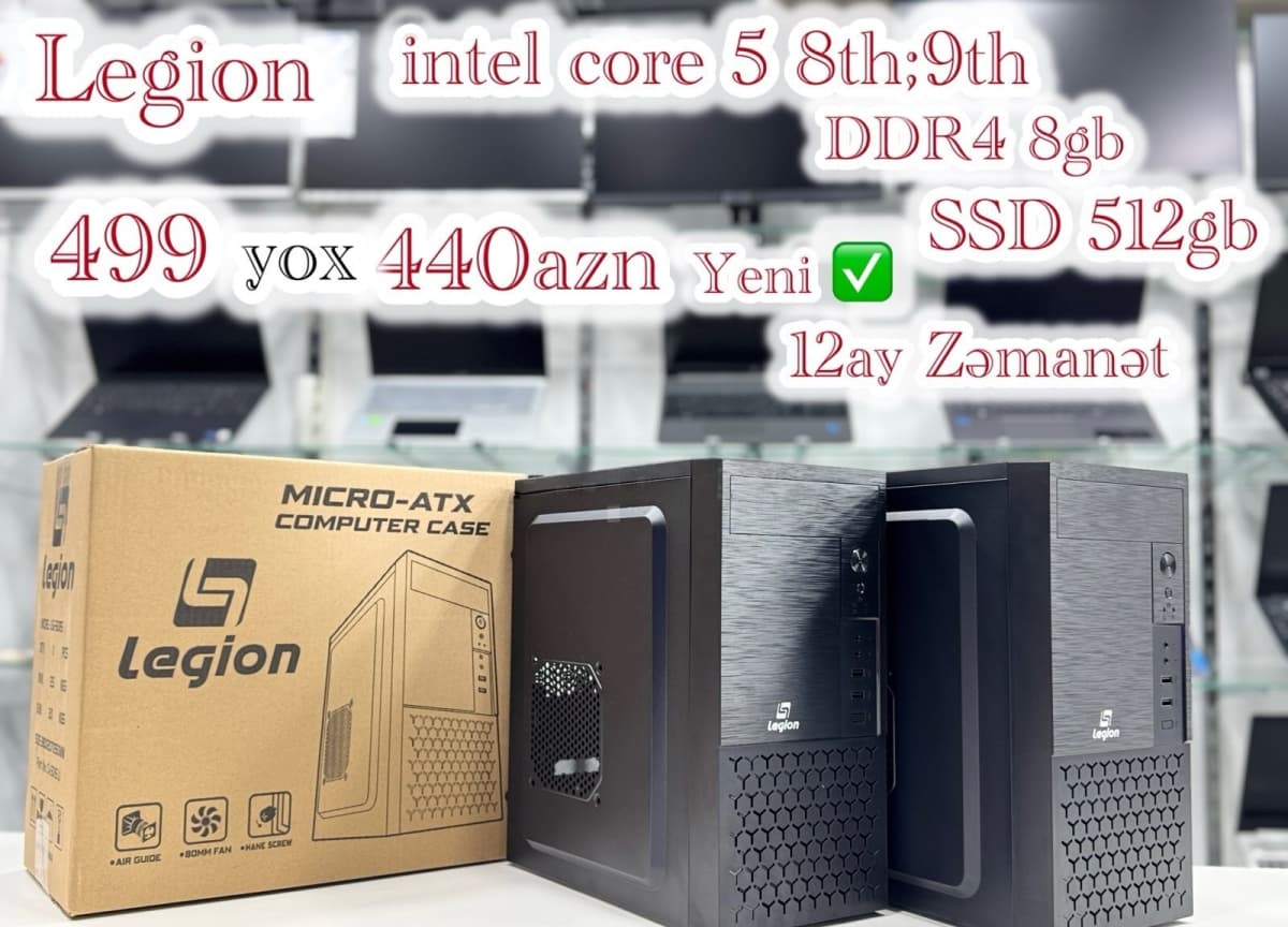 Legion Intel Core i5 Masaüstü Kompüter