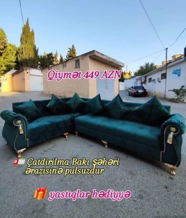 Künc divan, Qarışıq rəng