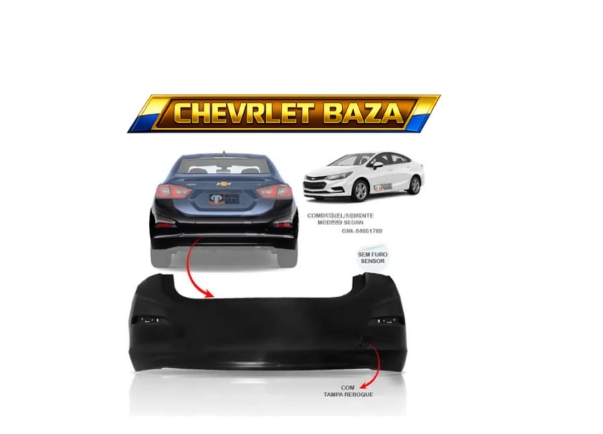 Arxa bufer Chevrolet Cruze 2016-2017