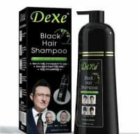 saç qaraldan şampun "dexe black hair shampoo 400 ml" — şəkil 30