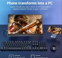 Portativ monitor 16 inch touch screen — şəkil 7
