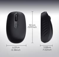 Oyun siçanı Ajazz NJ04 Black Single Model 2.4G — şəkil 9